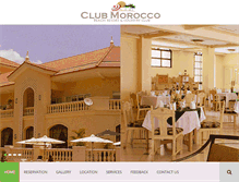 Tablet Screenshot of clubmoroccosubic.com